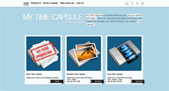 Desktop Screenshot of mytimecapsule.net